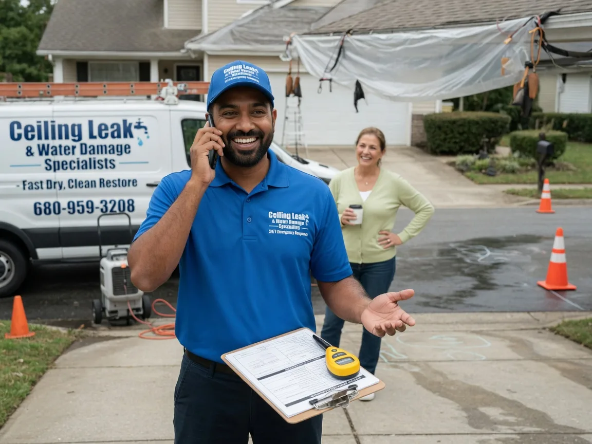 Ceiling Leak Cleanup Covelo, CA FAQs